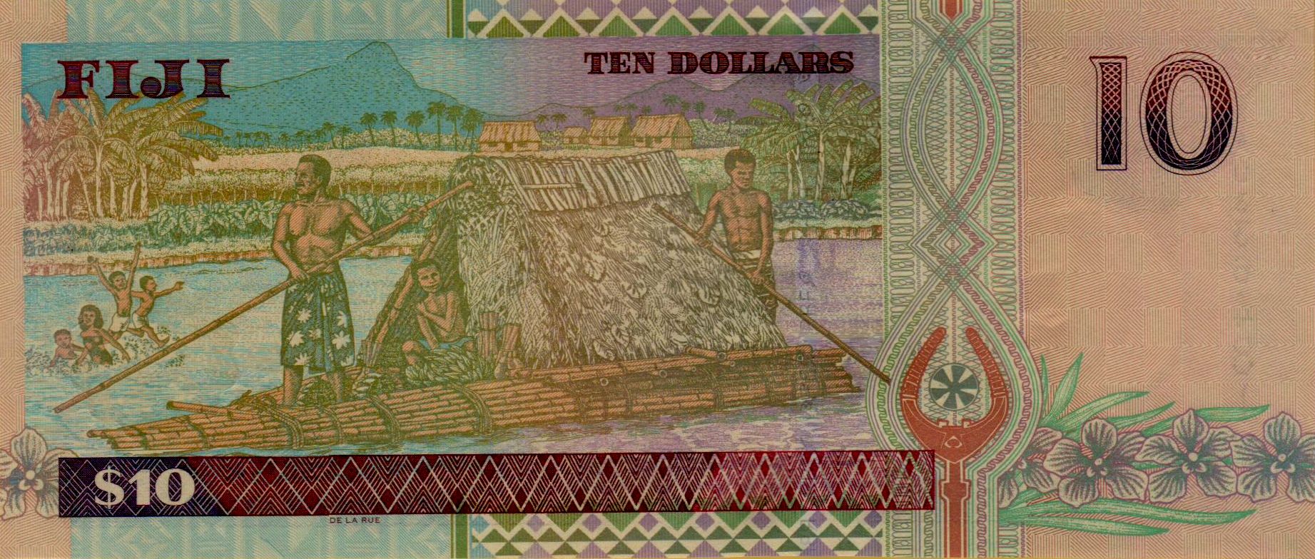 Fiji 10 2002 UNC P-106
